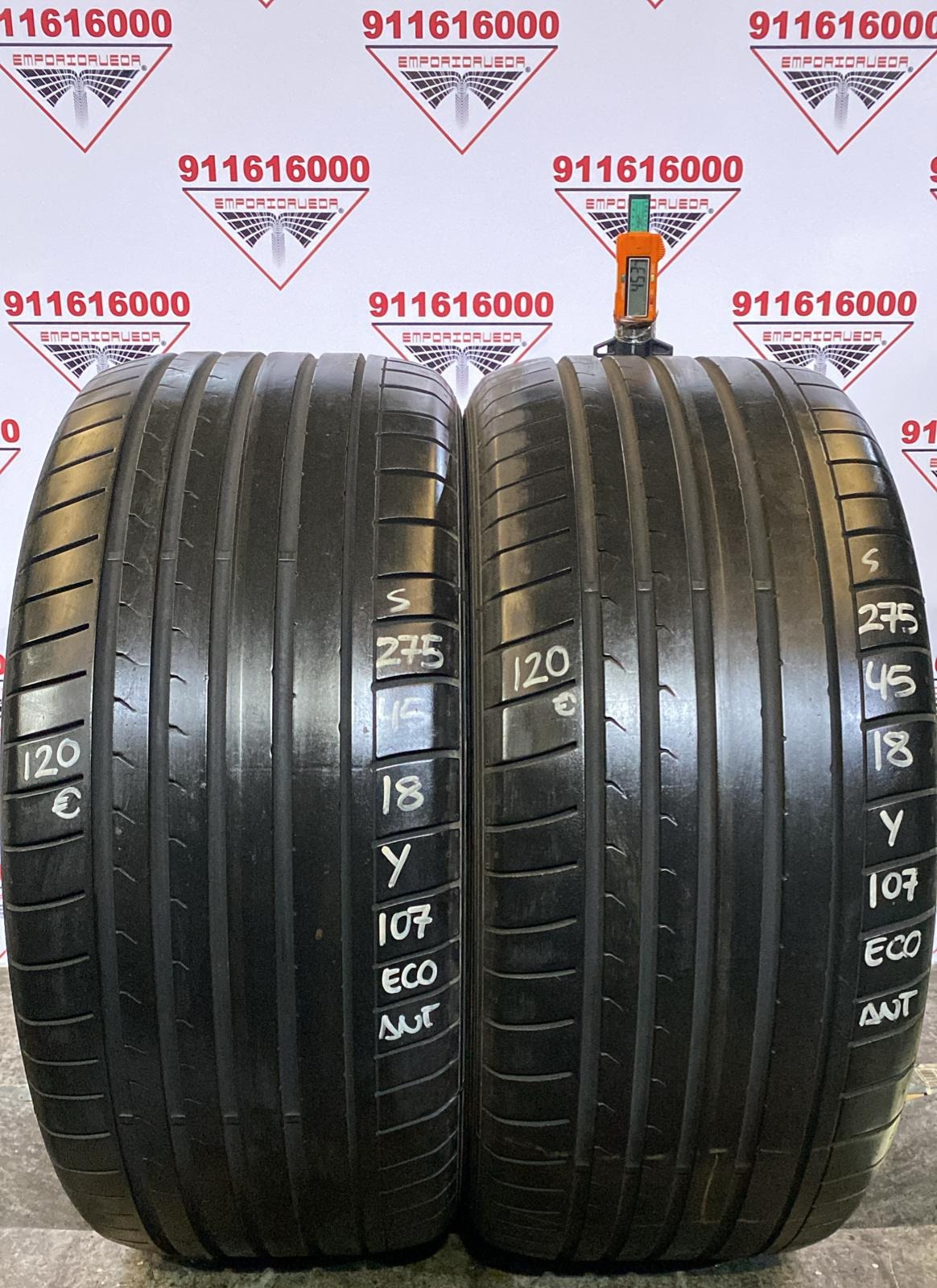 DUNLOP SP SPORT MAXX USADO ECONOMICO  275/45 R18 107 Y